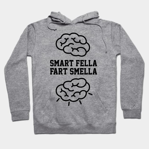 Smart fella Hoodie by JadeTees